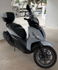 Piaggio Beverly 400 2025 S HPE ΓΚΡΙ ΜΕΤΑΛΛΙΚΟ-FACELIFT-4ετήΕΓΓΥΗΣΗ-ΚΑΙΝΟΥΡΓΙΟ-ΑΣΤΡΩΤΟ