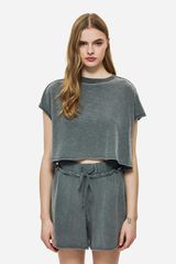 Dirty Laundry Γυναικείο Relaxed Raw Cut T-Shirt DLWT000148