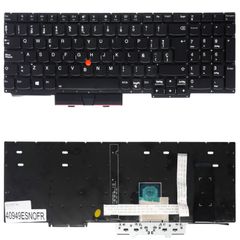 Teclado Español para Portátil - Spanish Laptop Keyboard για Lenovo ThinkPad E15 20RD 20RE GEN1 E15 Gen 2 20T8 20T9 5M10W64584 5M10W64513 01XY010 SN20U63990 987ABZV 5M10V16998 SN20U64282 ES No Frame Bl