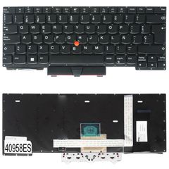 Teclado Español para Portátil - Spanish Laptop Keyboard για Lenovo ThinkPad R14 E14 Gen 1 20RA 20RB Gen 2 20T6 20T7 20TA 20TB Gen 3 T480s E490s 20NG 01YP520 5M10Z27266 PK131D51B12 SN20U63622 ES No Fra