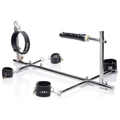 Stockade Restraint Frame with Dildo-thumb-4