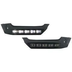 Proéktash LED Proboleís Hméras (DRL) Aerotomí Emprós Profulaktíras katállhlh gia Mercedes G-Class W463 (1989-up)