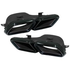 Ákroi Exatmíseon gia Mercedes C-Class W205 S205 C205 A205 E-Class W213 S-Class W222 GLE C292 GLE W166 GLC W253 X253 C253 C217 (2014-epáno) Mavro smarágdi