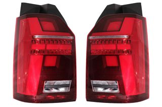Fotistiká Píso Fóta Plírhs LED katállhla gia VW Transporter T6 (2015-2020) Dunamikó Sequential Turning Light
