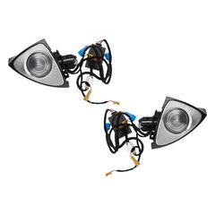 Brostiní pórta LED Rotary Tweeters 3 chromáton gia Mercedes C W205 C205 S205 14-18