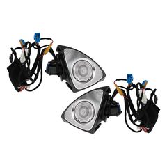 Pórta LED Rotary Tweeters 64 chromáton gia Mercedes C W205 C205 S205 14-18