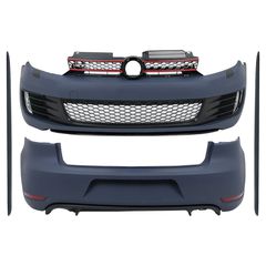 Body Kit gia VW Golf 6 08-13 Hatchback GTI Look Plaïnés foústes profylaktíra