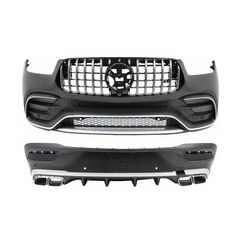 Kit sómatos gia Mercedes GLE SUV Coupe C167 Sport Line 2019-06.2023 GLE 63S Design Mávro