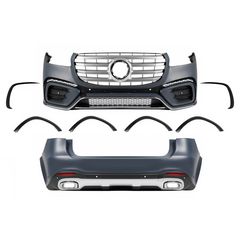 Kit amaxómatos gia Mercedes GLS SUV X167 2019-2023 Sport Line Design, máska profylaktíra