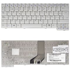 Teclado Español para Portátil - Spanish Laptop Keyboard για LG X120 X120L X120G X13 X130 X110 C1 P100 UL1 MP-08J76E0-920 AEUL1P00010 ES White ( Κωδ.41280ESWHITE )