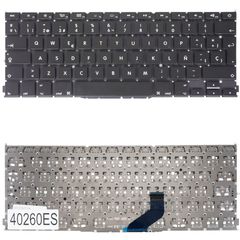 Teclado Español para Portátil - Spanish Laptop Keyboard για Apple Macbook Pro 13" A1425 Late 2012 Early 2013 661-7016 607-9612 818-2985 MD212LL/A ME662LL/A ES Nο Frame Black ( Κωδ.40260ES )