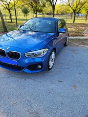 Bmw 116 2017 M pack -Ελληνικό(1ο Χέρι)-95.000km-Πισωκίνητο -Estoril Blue