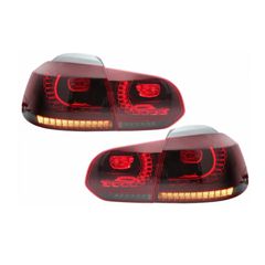 Píso Profulaktíras kai píso Fotistiká Píso Fóta Plírhs LED Turning Light Statikó Kókkinos Kapnós katállhlo gia VW Golf VI (2008-2013) R20 Schediasmós-thumb-6