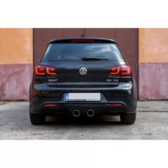 Píso Profulaktíras kai píso Fotistiká Píso Fóta Plírhs LED Turning Light Statikó Kókkinos Kapnós katállhlo gia VW Golf VI (2008-2013) R20 Schediasmós-thumb-12