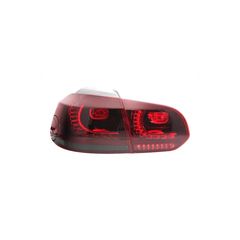 Píso Profulaktíras kai píso Fotistiká Píso Fóta Plírhs LED Turning Light Statikó Kókkinos Kapnós katállhlo gia VW Golf VI (2008-2013) R20 Schediasmós-thumb-9
