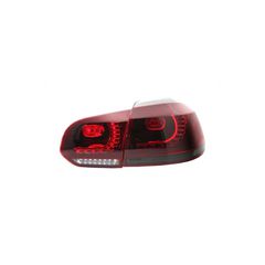 Píso Profulaktíras kai píso Fotistiká Píso Fóta Plírhs LED Turning Light Statikó Kókkinos Kapnós katállhlo gia VW Golf VI (2008-2013) R20 Schediasmós-thumb-10