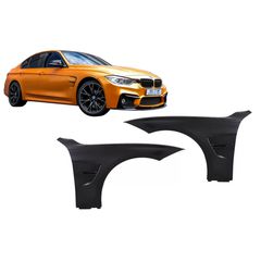 Mprostiná fterá katállhla gia BMW 3 Series 3 F30 F31 (2011-up) Sedan Touring M3 Schediasmós Mavro