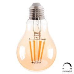 ΛΑΜΠΤΗΡΑΣ HM4045 LED FILAMENT 8W E27 3000K GOLD DIMMABLE