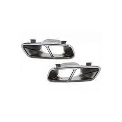 Ákroi Exatmíseon katállhles gia Mercedes A-Class W176 (2012-2018) CLA W117 C117 (2012-2018) A45 CLA45 Schediasmós