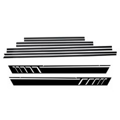 Próstheta kalvmmata pórtas katállhles gia Mercedes G-Class W463 (1989-2017) me Plaϊná autokóllhta autokóllhta binulíou Mat Mavro autokóllhta