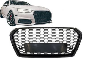 Emprós Grília chorís síma katállhlh gia Audi A4 B9 8W (2016-2018) Sedan Avant RS Schediasmós Piáno Mavro