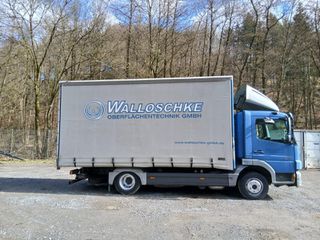 Καρότσα Mercedes-Benz 2006 ATEGO 824 L  * καρότσα κουρτίνα *-thumb-2