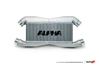 AMS Front Mount Intercooler for Stock IC piping NISSAN R35 GT-R (with logo) ALP.07.09.0007-2