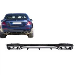 Diachvths aéra Píso Profulaktíras me Ákroi Exatmíseon Chrómio Edition katállhlos gia Mercedes E-Class W213 Grammí AMG (2016-2019) E63 Schediasmós