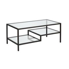 STEP COFFEE TABLE ΜΑΥΡΟ 110x50x42cm