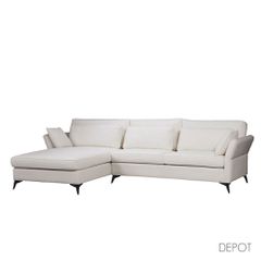 PARFAIT ΚΑΝΑΠΕΣ ΓΩΝΙΑ ΑΡΙΣΤΕΡΗ BEIGE LEGASY 15 307x185x92cm