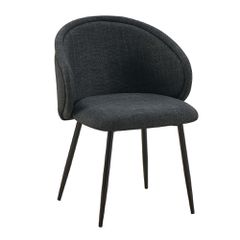 FIGARO ΚΑΡΕΚΛΑ ΠΟΛΥΘΡΟΝΑ ΑΝΘΡΑΚΙ ΜΑΥΡΟ 58x58.5x78.5cm