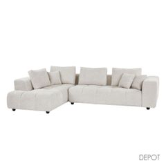 TOMOS ΚΑΝΑΠΕΣ ΓΩΝΙΑ ΑΡΙΣΤΕΡΗ BEIGE LEGASY 15 298x200x85cm