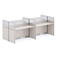 ΣΤΑΘΜΟΣ ΕΡΓΑΣΙΑΣ 4 ΘΕΣΕΩΝ ΣΕΙΡΑ NEWLINE HM18288 ΜΕΛΑΜΙΝΗ ΚΡΕΜ 249x123x110Υεκ