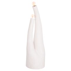 ΔΙΑΚΟΣΜΗΤΙΚΟ ΦΩΤΙΣΤΙΚΟ ΔΑΠΕΔΟΥ TUSKEN HM4702.02 FIBER CEMENT-ΛΕΥΚΟ 50x43x145Υεκ