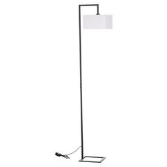 ΦΩΤΙΣΤΙΚΟ ΔΑΠΕΔΟΥ BRANS HM7532.11 ΜΕΤΑΛΛΟ ΜΑΥΡΟ--PVC ΛΕΥΚΟ ΚΑΠΕΛΟ 25x33x170Υεκ.