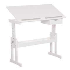 ΓΡΑΦΕΙΟ/ΣΧΕΔΙΑΣΤΗΡΙΟ ASCENT HM18289 MDF ΣΕ ΛΕΥΚΟ 109x55x87,5Υεκ