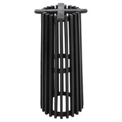 ΒΑΣΗ BAR STAND ΕΣΩΤ.ΧΩΡΟΥ ΜΕΣ.ΥΨΟΥΣ ΣΤΡΟΓΓΥΛΗ FRANTZ HM9857.12 MINDI ΞΥΛΟ ΣΕ ΜΑΥΡΟ Φ40x90Υεκ.