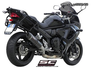 Εξάτμιση Τελικό Sc Project Oval Titanium with carbon cap SUZUKI  GSX 650 F  2008-2012