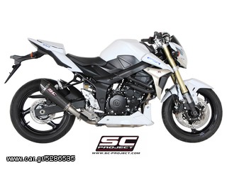 Εξάτμιση Τελικό Sc Project Conic Matt Carbon fiber with carbon cap SUZUKI  GSR  750