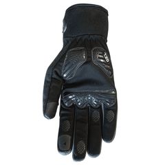 Γάντια Μηχανής Nordcode Windproof Μαύρα WINDPROOF BLACK-thumb-1