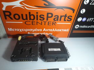Εγκέφαλος + Κίτ RENAULT ( ολο το σετ κομπλε ) SIRIUS 32 MEGAN SCENIC CLIO S110030054  8200035891  7700110471  1999 - 2005