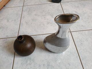 Σετ 2 πήλινα βάζα-thumb-2