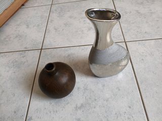 Σετ 2 πήλινα βάζα-thumb-3
