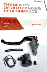 ΑΚΤΙΝΙΚΗ ΤΡΟΜΠΑ ΣΥΜΠΛΕΚΤΗ ΤΥΠΟΥ BREMBO 19RCS CORSACORTA ΜΕ ΣΠΑΣΤΗ ΜΑΝΕΤΑ 18-20ΑΡΑ