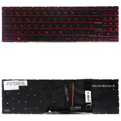 Teclado Español para Portátil - Spanish Laptop Keyboard για MSI Pulse GL66 GF66 GF76 NSK-FG1ABN NSK-FG0DBN 9Z.NK1BN.D01 9Z.NK2BN.A1D 9Z.NK2BN.A0R 9Z.NK1BN.D1D 9Z.NK1BN.C1D ES Nο Frame Backlight Red (
