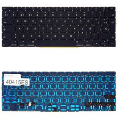 Teclado Español para Portátil - Spanish Laptop Keyboard για Apple MacBook 12" Retina A1534 2015 2016 2017 EMC 2746 EMC 2991 EMC 3099 613-01195 613-02547 661-02280 ES Nο Frame Backlight Black ( Κωδ.404