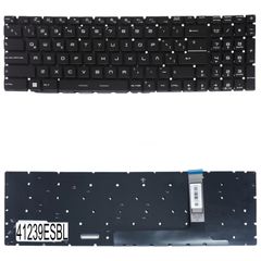 Teclado Español para Portátil - Spanish Laptop Keyboard για MSI GE76 Raider 10UE 10UG 10UH 11UE 11UG 11UH MS-17K3 MS-17K4 MS-17KK Leopard 12UE 12UH ΕS No Frame Backlight Βlack ( Κωδ.41239ESBL )