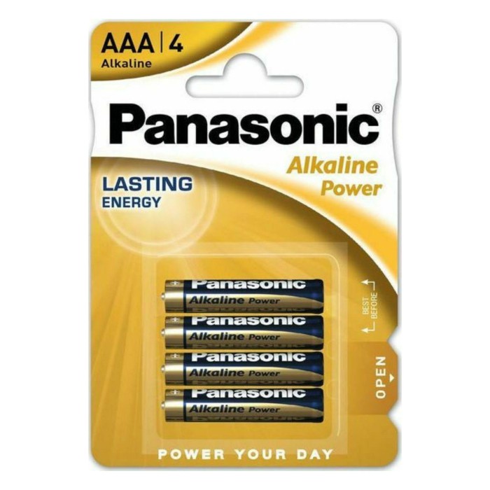ΜΠΑΤΑΡΙΑ PANASONIC ALKALINE POWER 3A LR03 4ΤΕΜ