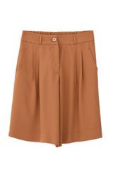 Philosophy Lyocell Pleated Shorts TR44585-thumb-2