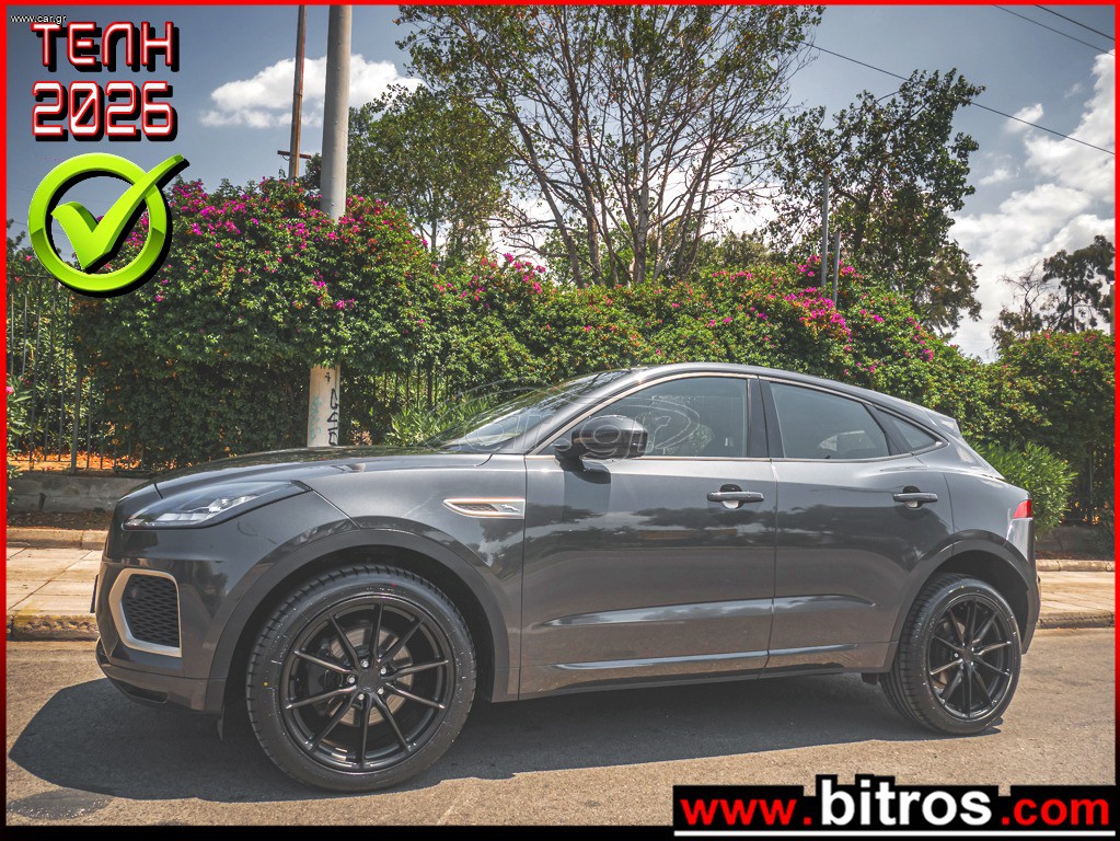 Jaguar E-Pace 2021 ΠΡΟΣΦΟΡΑ! FACE LIFT D165 FWD R-Dynamic! PANORAMA 6SPEED